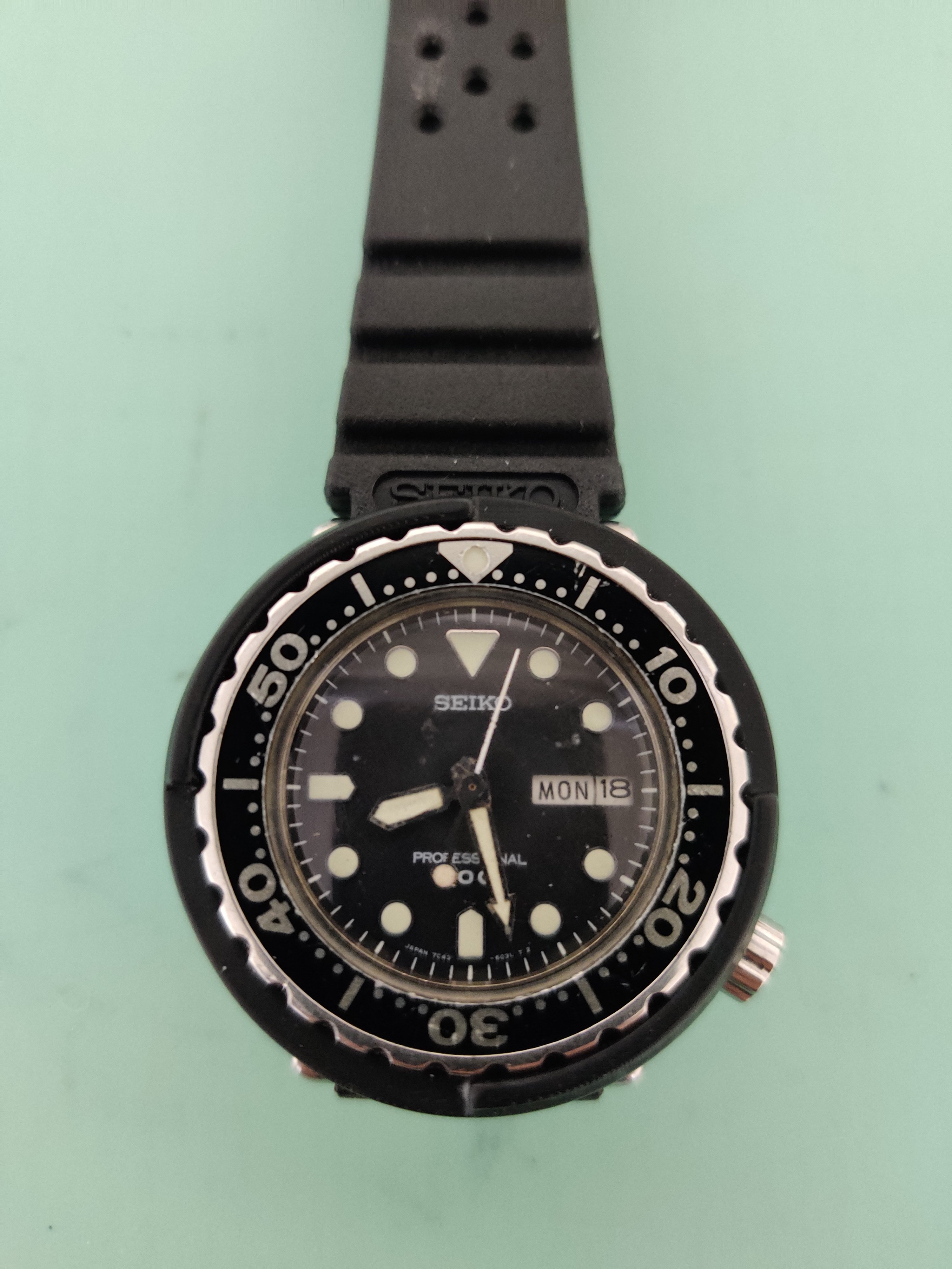 FS Seiko 7c43 6020 Mini Tuna WatchCharts