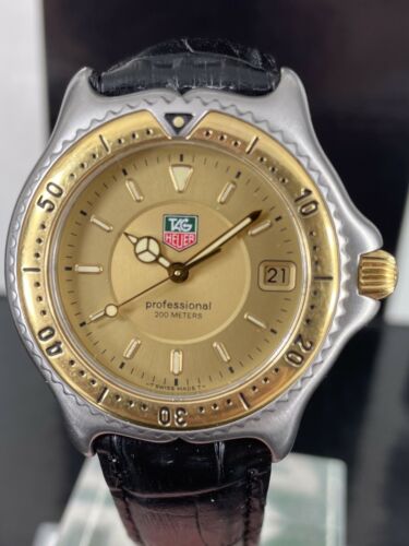 TAG HEUER Mens Full Size SEL Watch - RARE TT MODEL WI1151-KO 