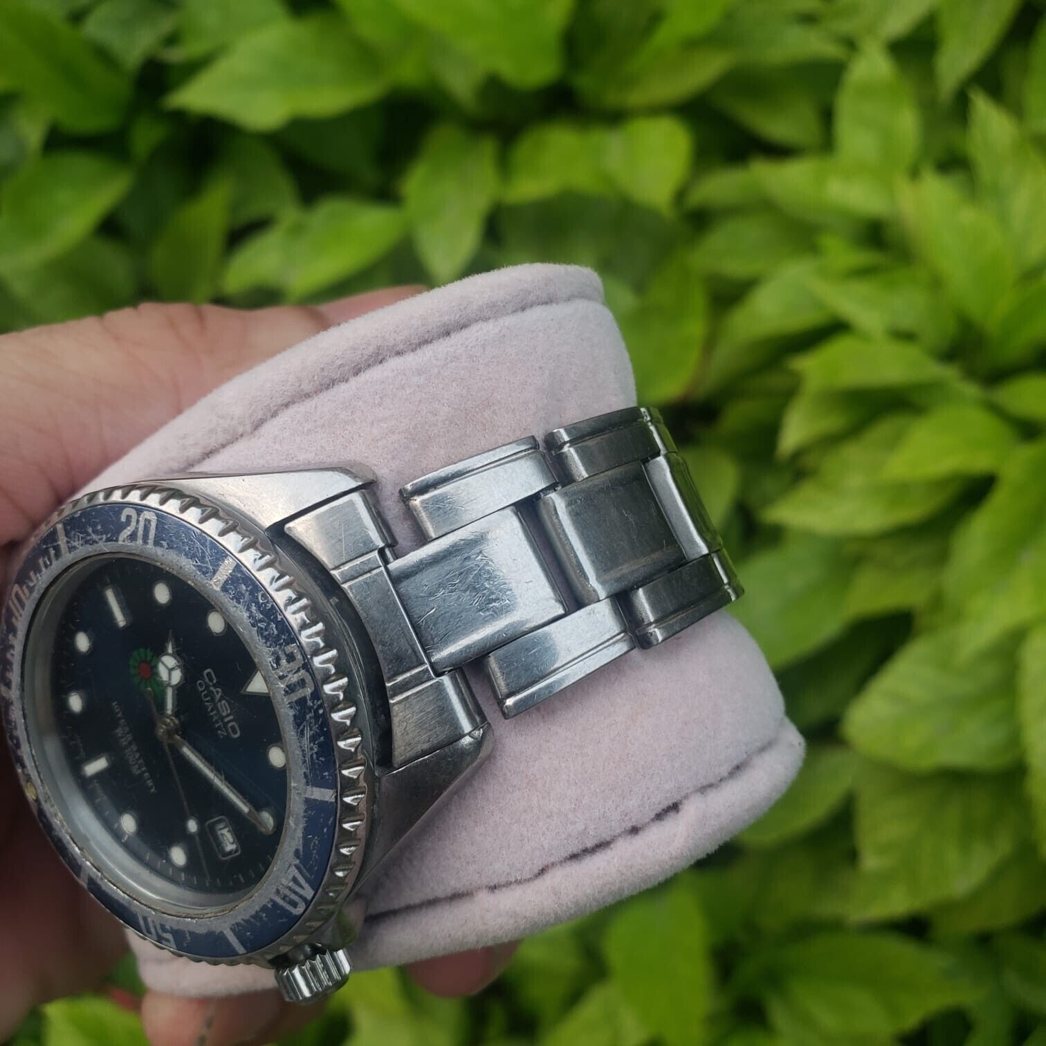 Rare vintage Casio divers MTD-1043 Stainless Steel Quartz Men