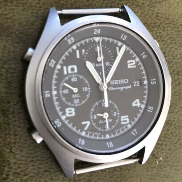 SEIKO 7T32-7E70 RAF ミリタリー クロノグラフ GEN2 SEIKO ZT32-7E70 Quartz Chronograph - 1999 - RAF Gen II