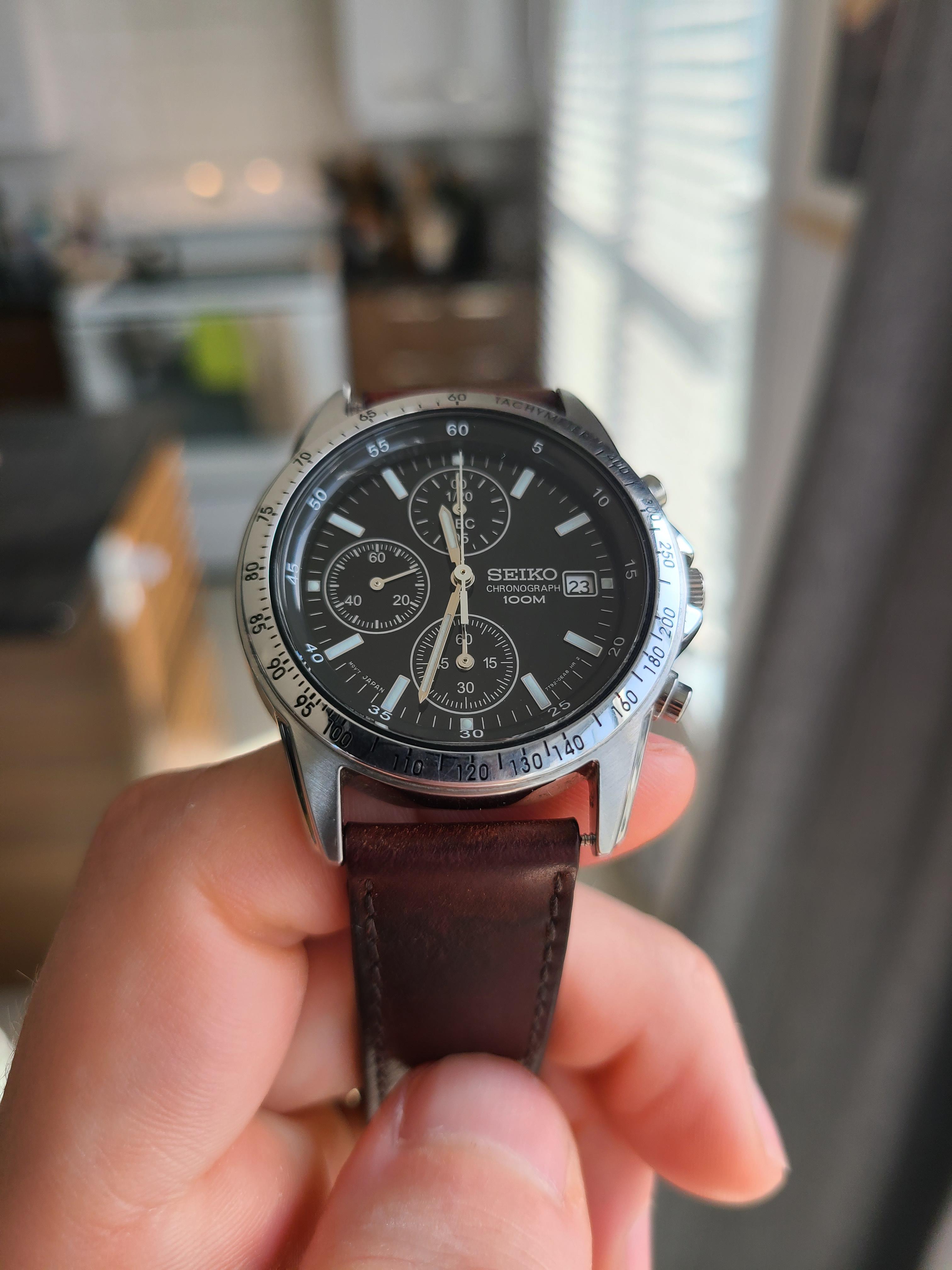 WTS Seiko SND367PC Chronograph WatchCharts Marketplace