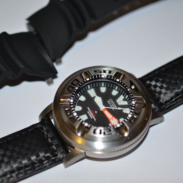 Citizen Ecozilla SS with Suppa Adapter and Extra Strap | WatchCharts