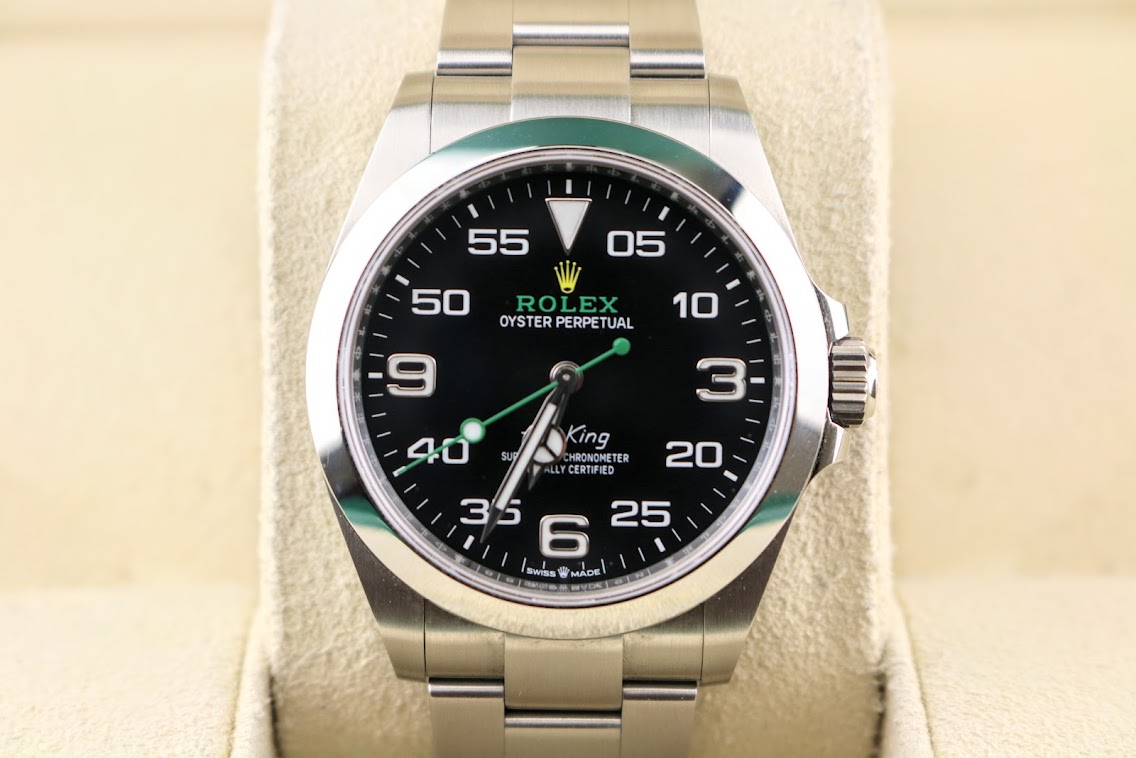 Rolex oyster hotsell air king price