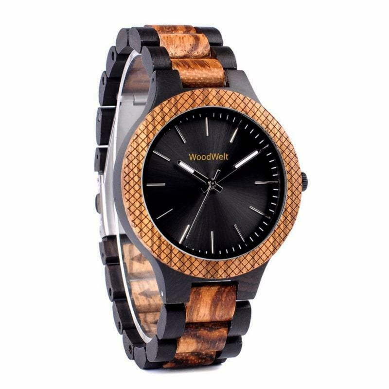 Woodwelt ONYX Men s Wristwatch All Wood Natural WatchCharts