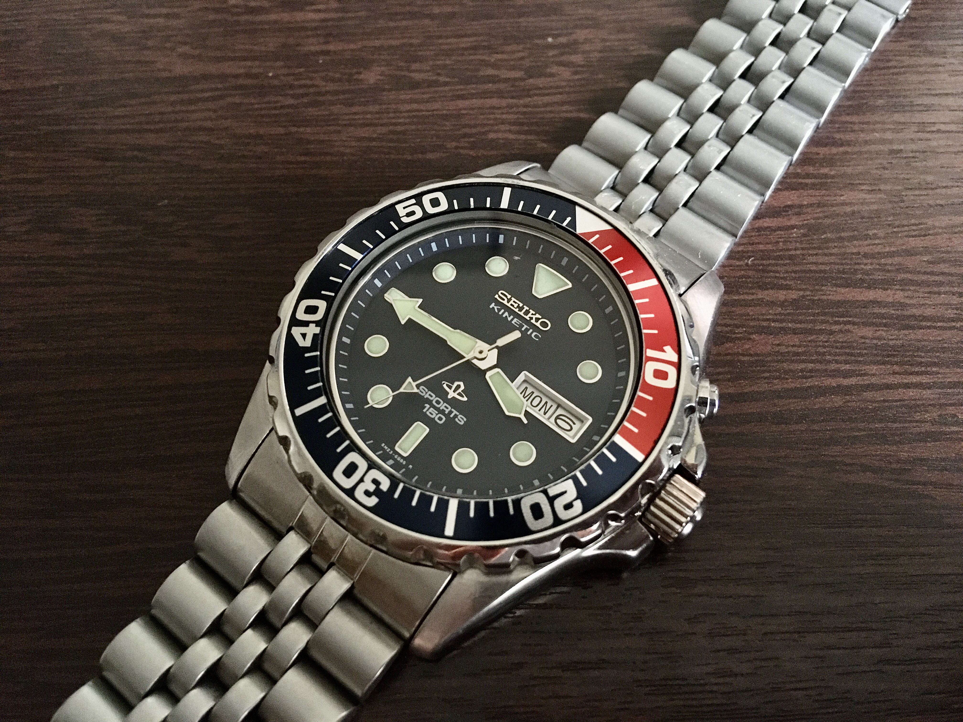 seiko kinetic sport 150