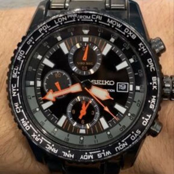 Seiko Limited Edition World Timer 7T92-OMMO | WatchCharts