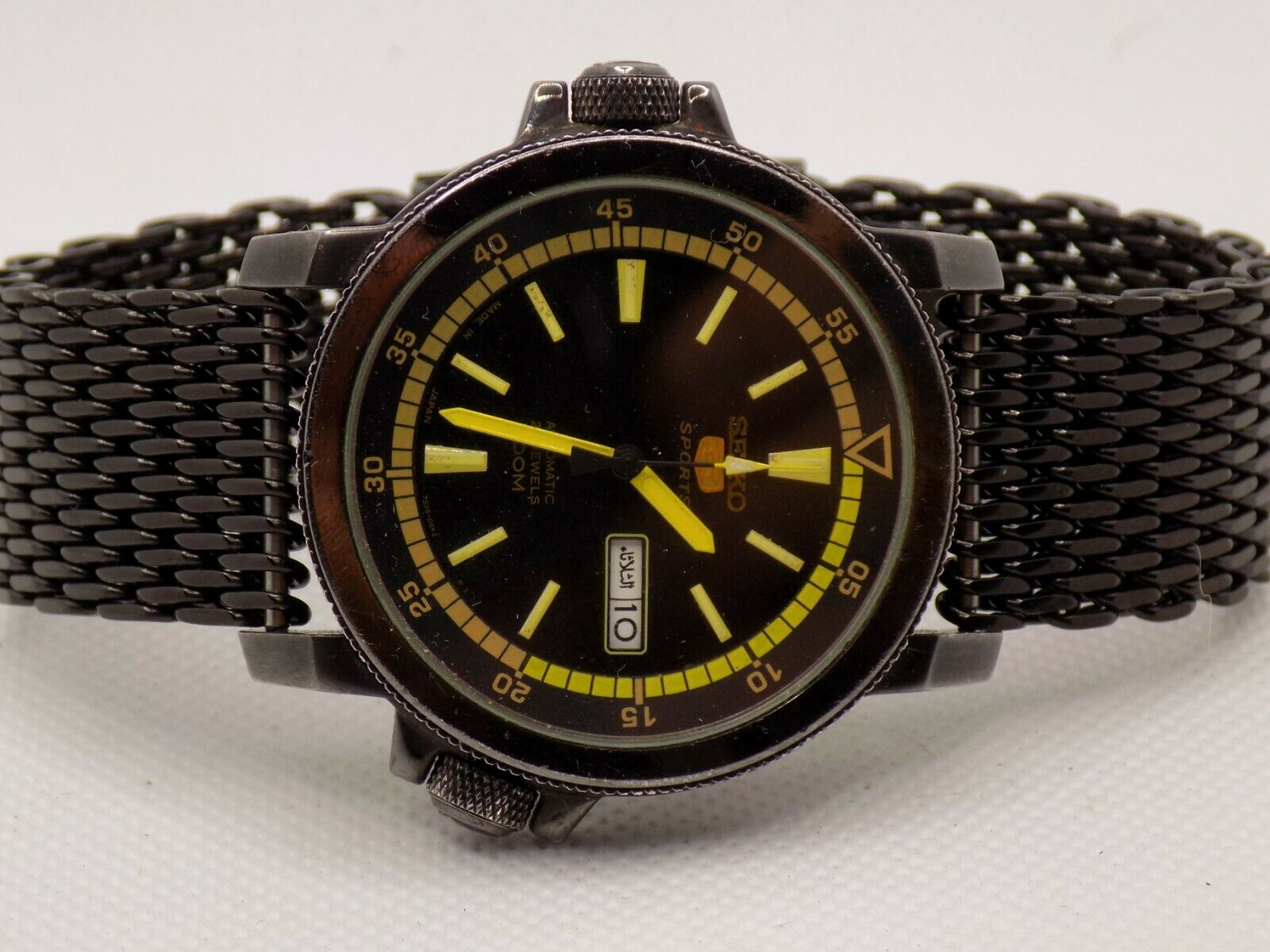 Seiko 5 Sports XL 'SNZJ63' 7S36-04X0 Gents 23J Automatic Watch c