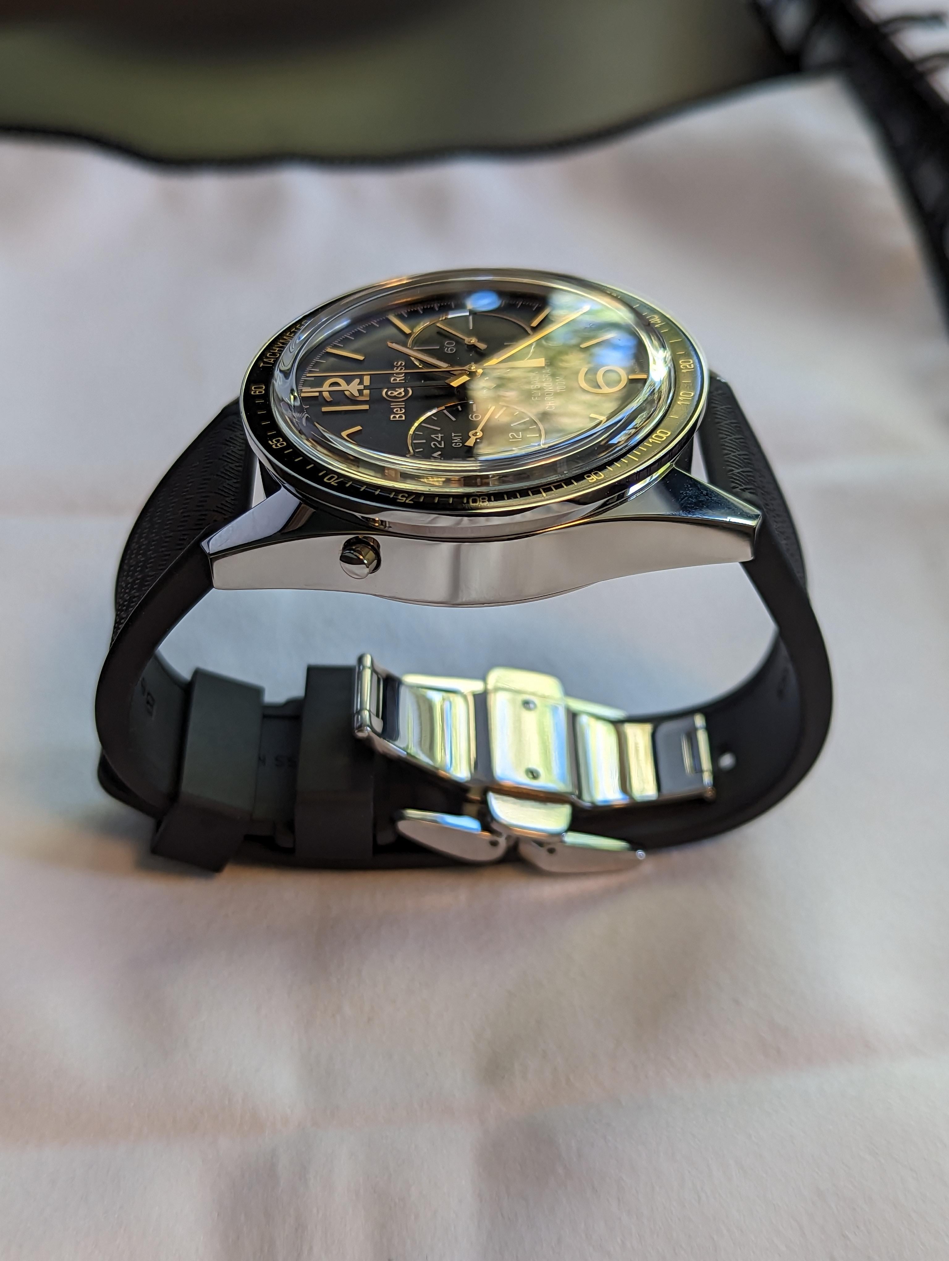 WTS Bell Ross BRV 126 Flyback GMT WatchCharts Marketplace