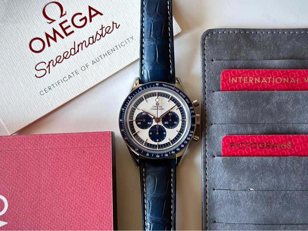 Omega Speedmaster CK2998 311.33.40.30.02.001 Silver Blue