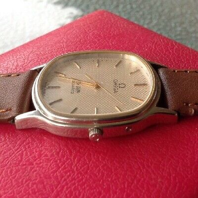 Mens Vintage OMEGA De Ville Quartz Cal 1336 In Stainless Steel