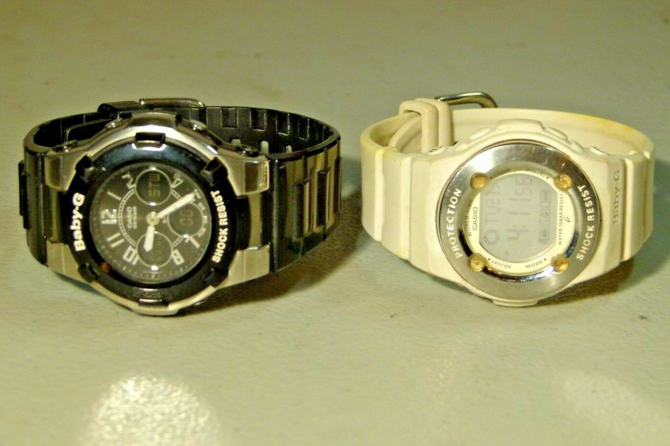 2X WOMENS CASIO BABY G BG 1300 BGA 110 MULTIFUNCTION QUARTZ