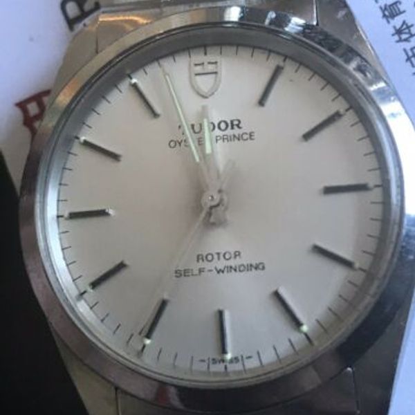 Cadran Vintage Tudor Pour Oyster Prince 34mm - Pièce De Rechange Pour Montre De Collection