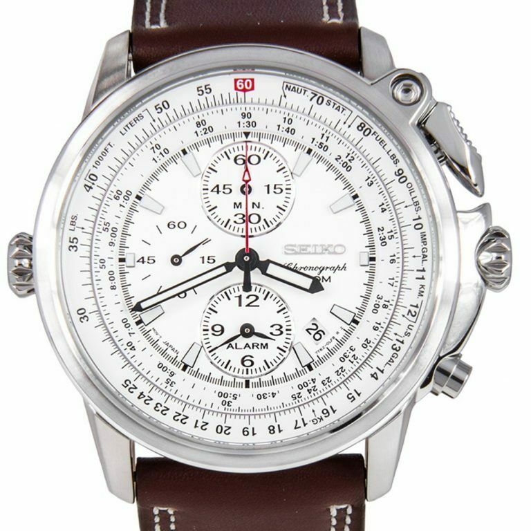 Seiko Flightmaster Pilot Chronograph (SNAB71) Market Price | WatchCharts