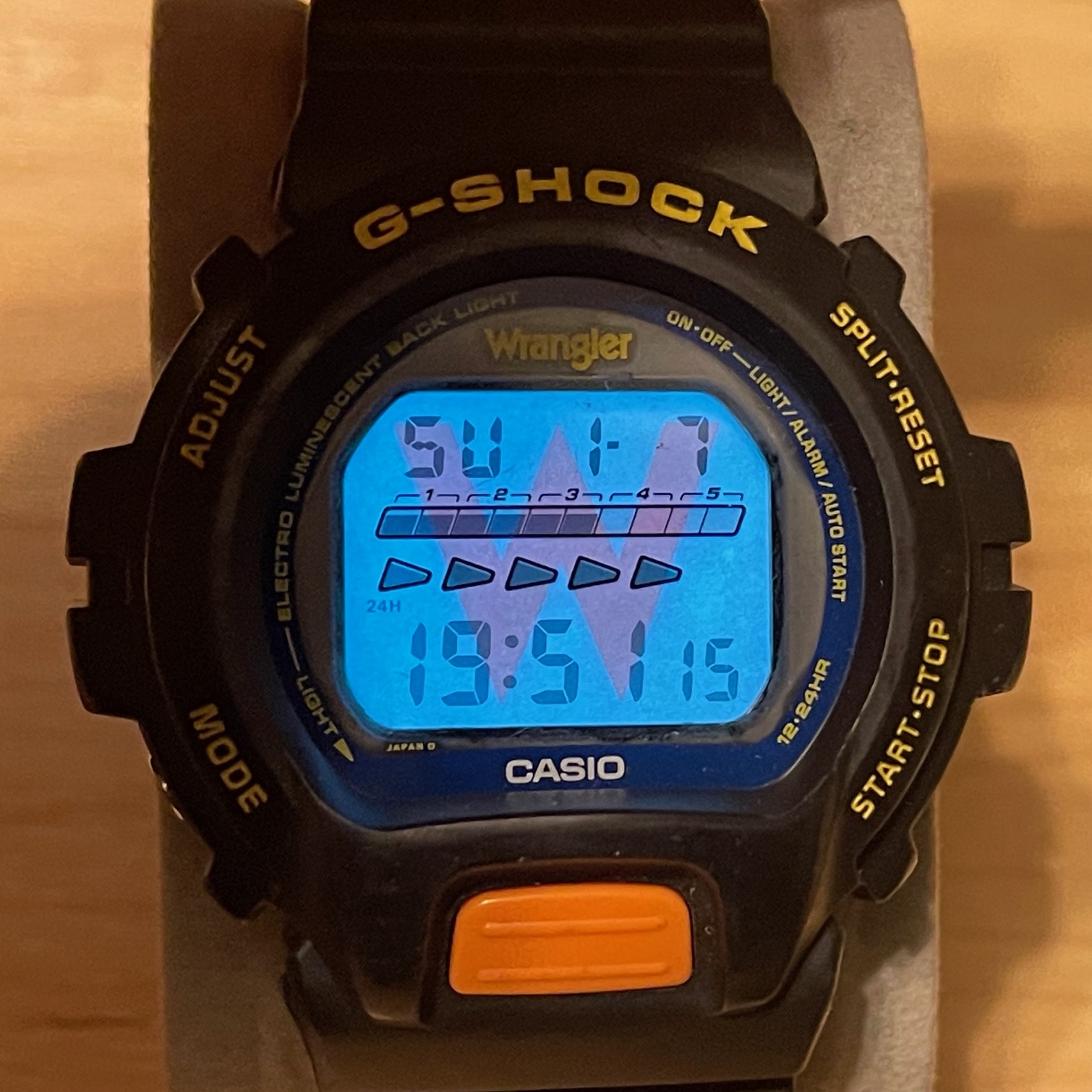 WTS] Casio G-Shock DW-6600B-1 Wrangler Jeans Vintage Advertising 