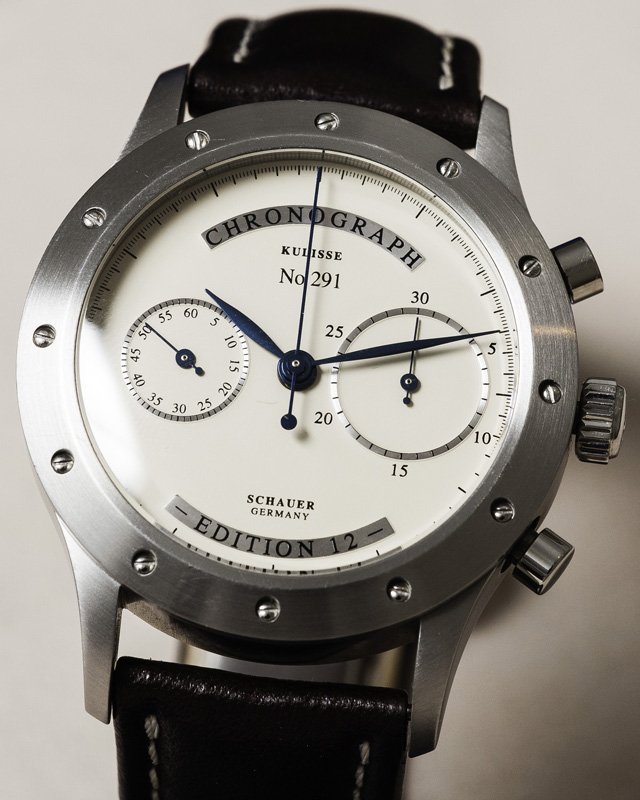 Jorg Schauer Kulisse Edition 12 Chronograph | WatchCharts Marketplace