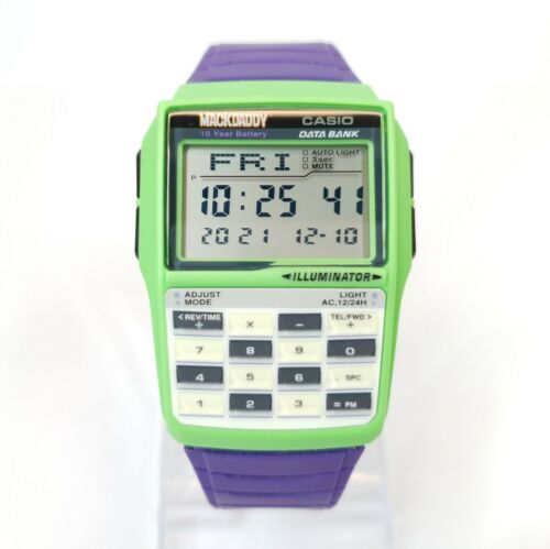 NOS CASIO DBC-32CM-3JF MACKDADDY CALCULATOR WATCH LIMITED EDITION