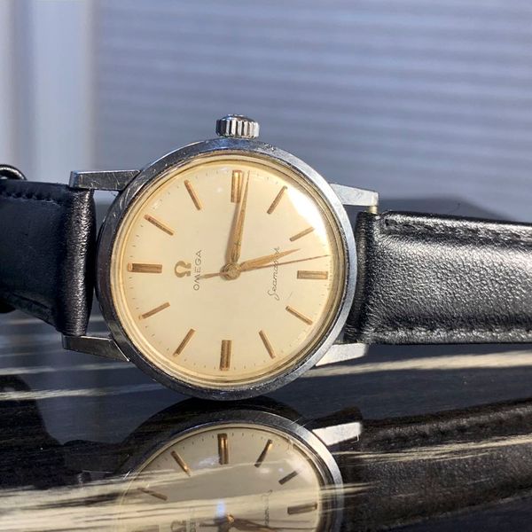 1950's Omega Seamaster Manual Wind Caliber 570 400 Paypal Accepted