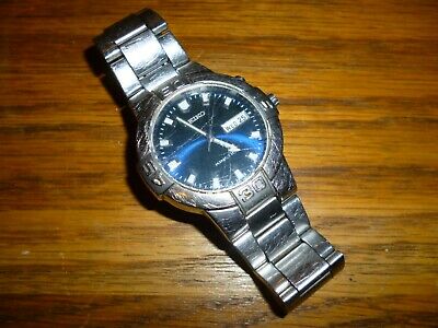 VINTAGE 1990s SEIKO KINETIC 5M63 0C00 GENTS WRISTWATCH FOR SPARES