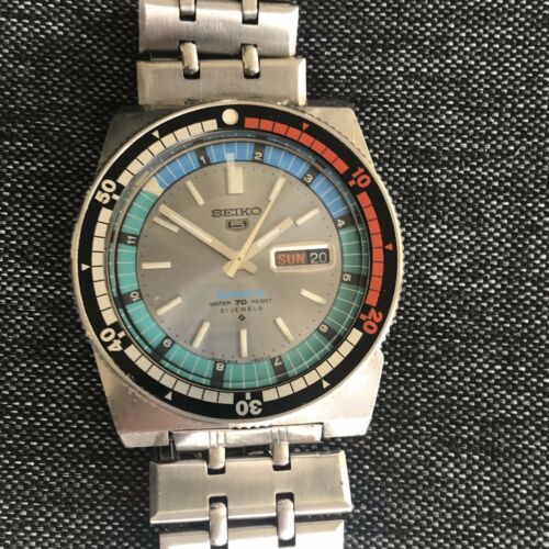 Seiko 6119 6053 Inner Rotating Bezel Excellent All Original Good As NOS |  WatchCharts