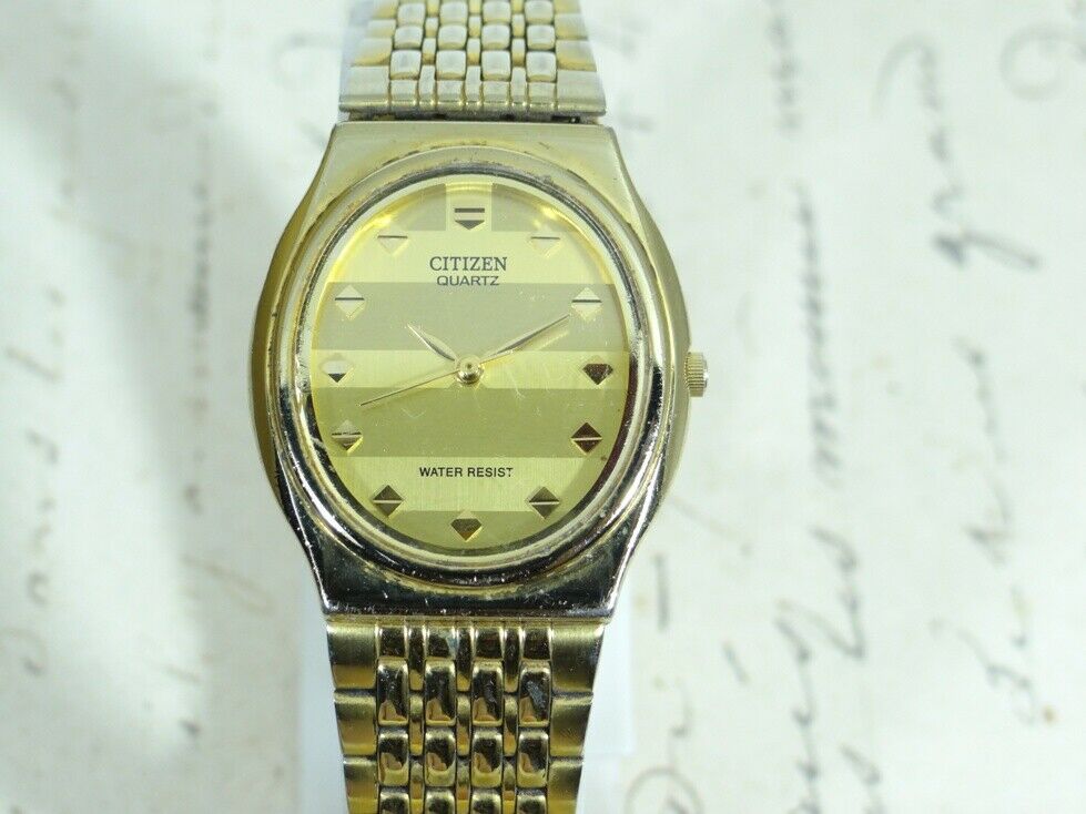 VINTAGE CITIZEN QUARTZ 1032-S018412 HSO 780277 GN-0-S-4 WRIST