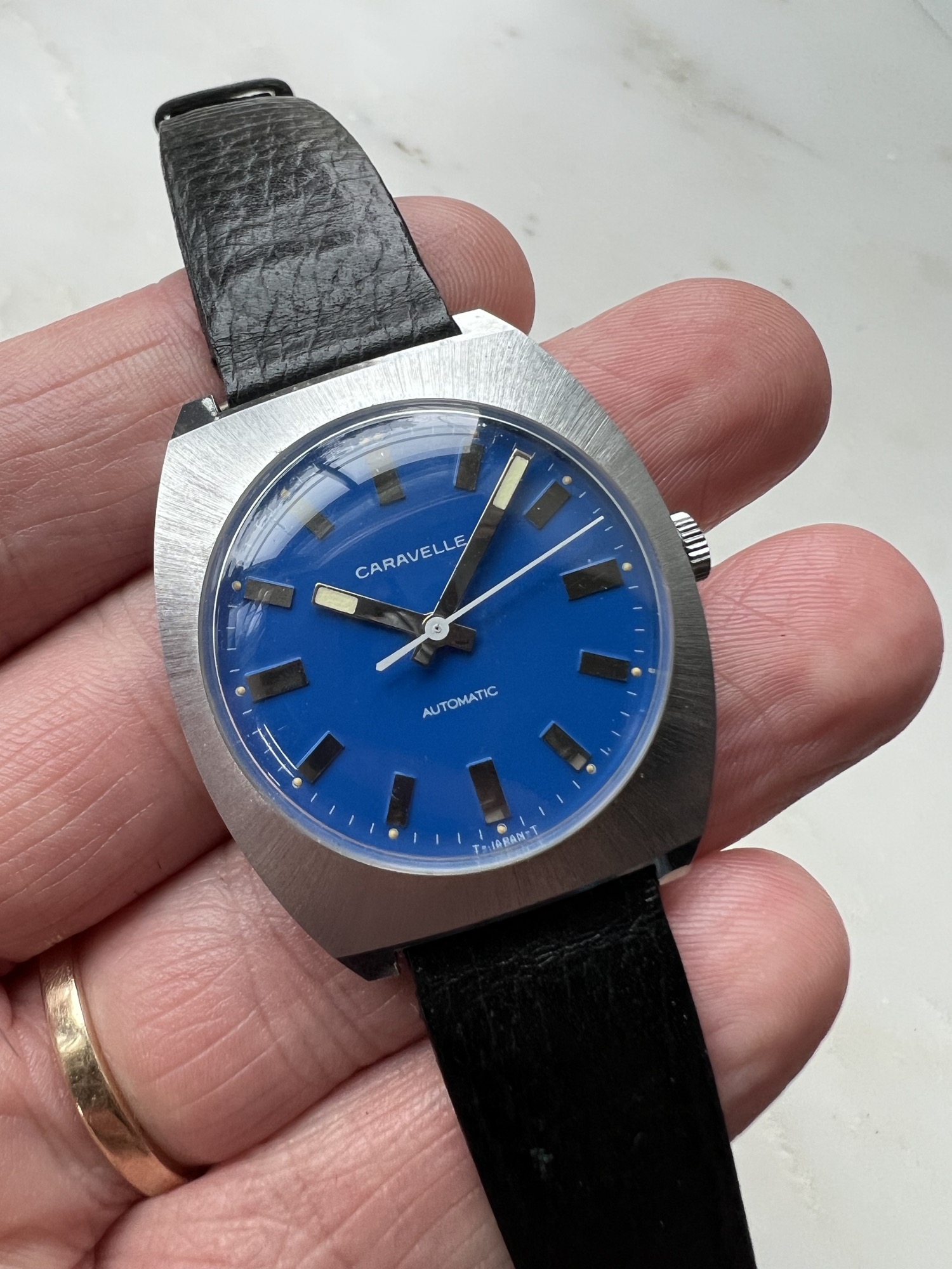 WTS Caravelle Automatic 1972 nearly NOS with original leather