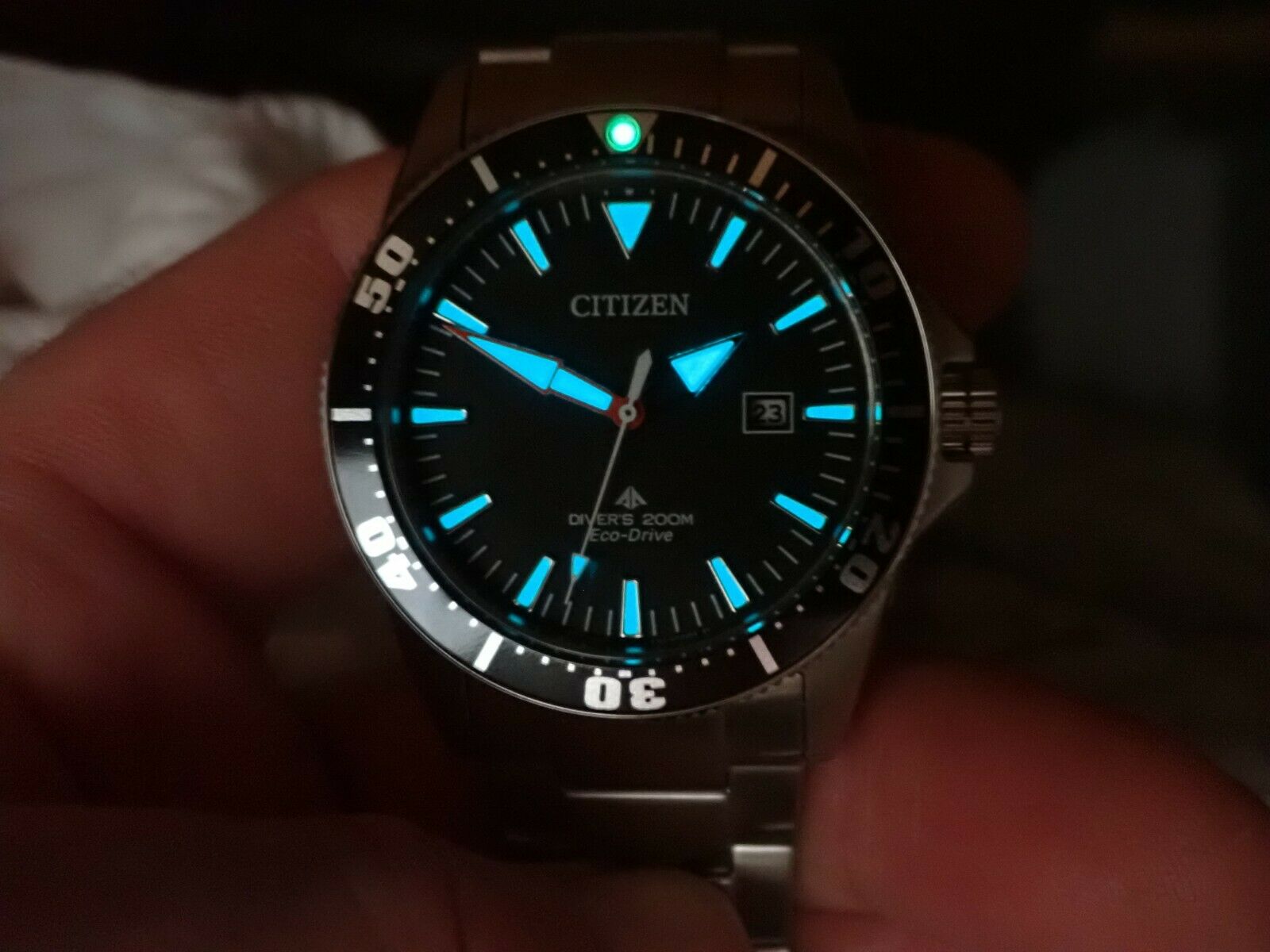 Citizen Excalibur BN0100-51E 40mm Men's Promaster Diver Stainless Steel ...