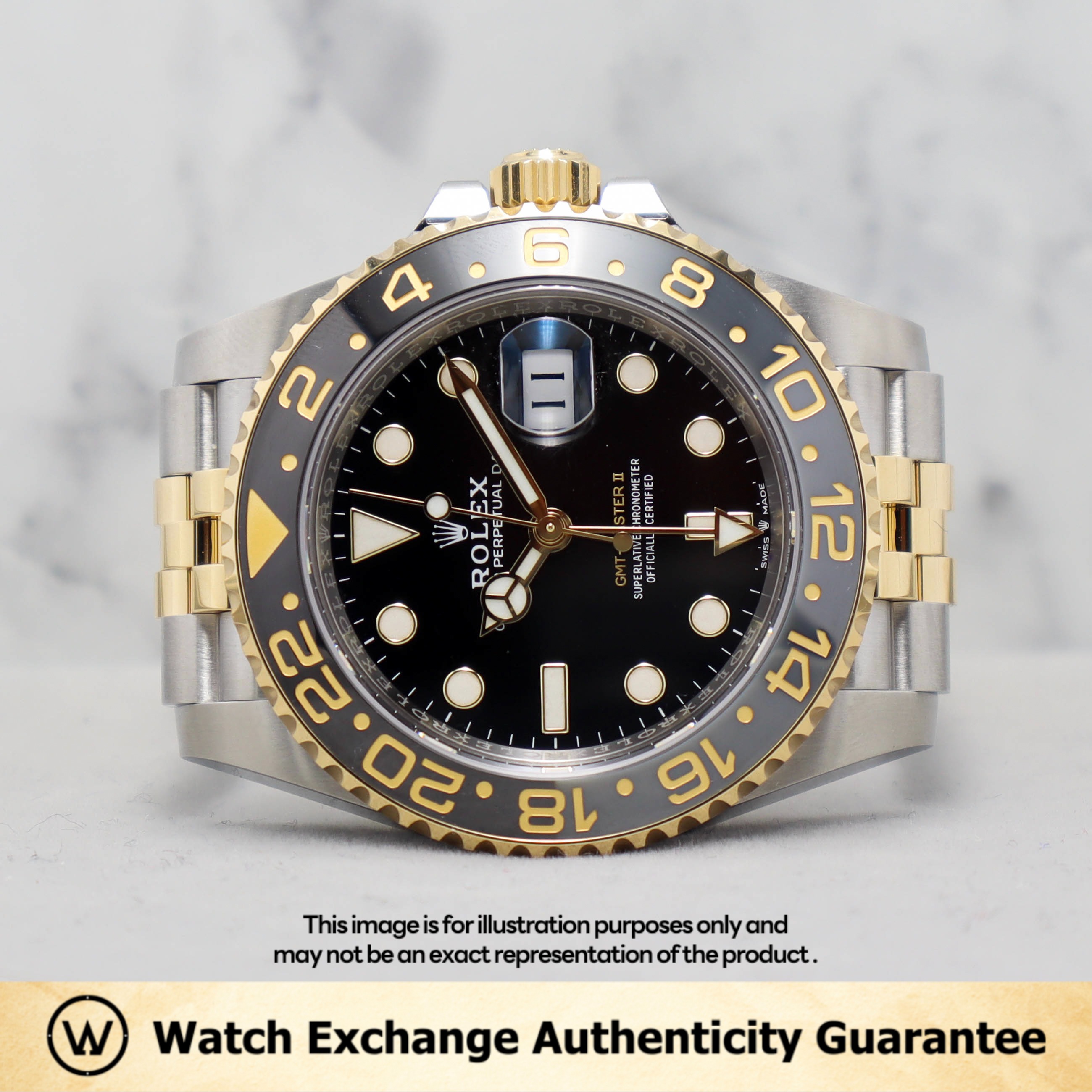 New Dec 2023 Rolex GMT Master II Guinness Jubilee 126713GRNR Black