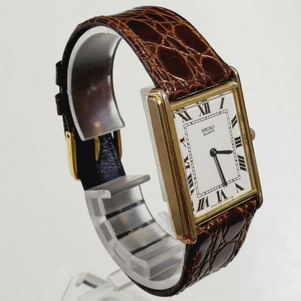 Ultra RARE Men's Vintage 1980's Gold Plated Watch SEIKO