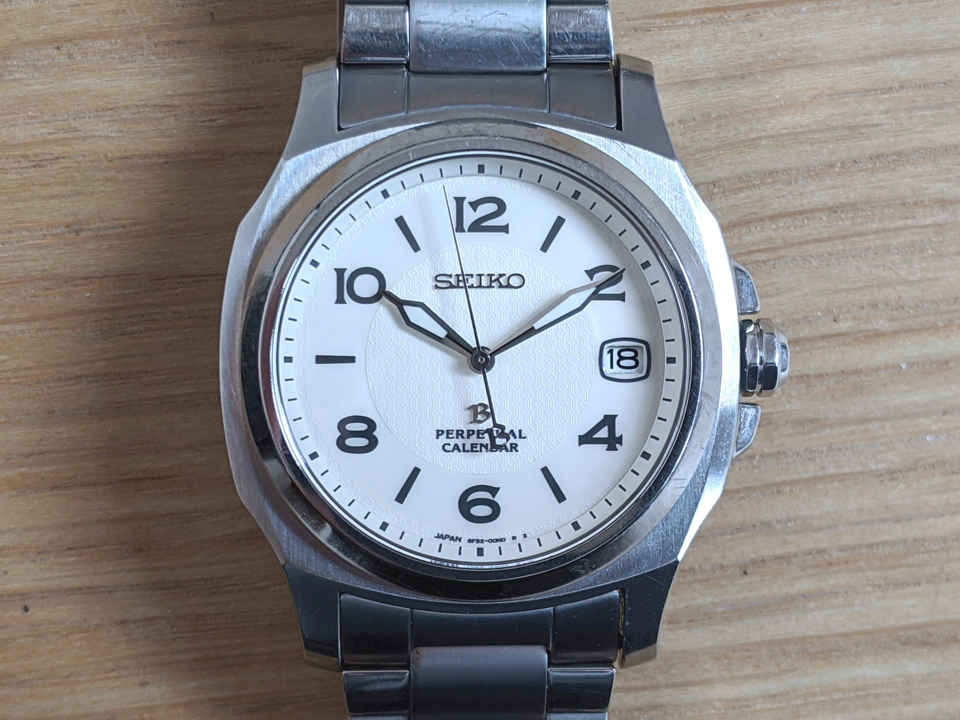 WTS] Seiko SAGM007 Brightz Titanium HAQ w/ Perpetual Calendar | WatchCharts