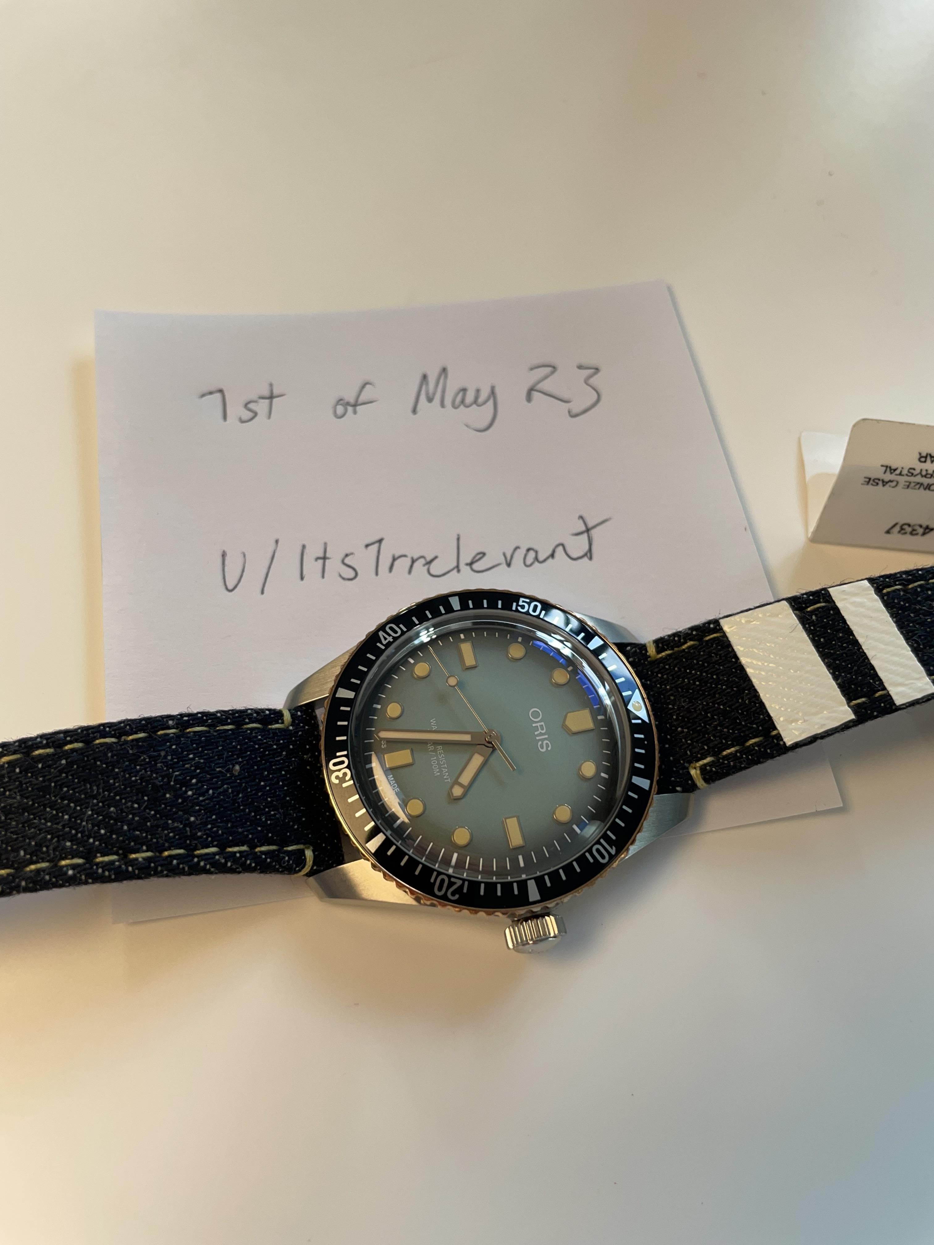 WTS UNWORN Oris x Momotaro Divers 65 1350 WatchCharts