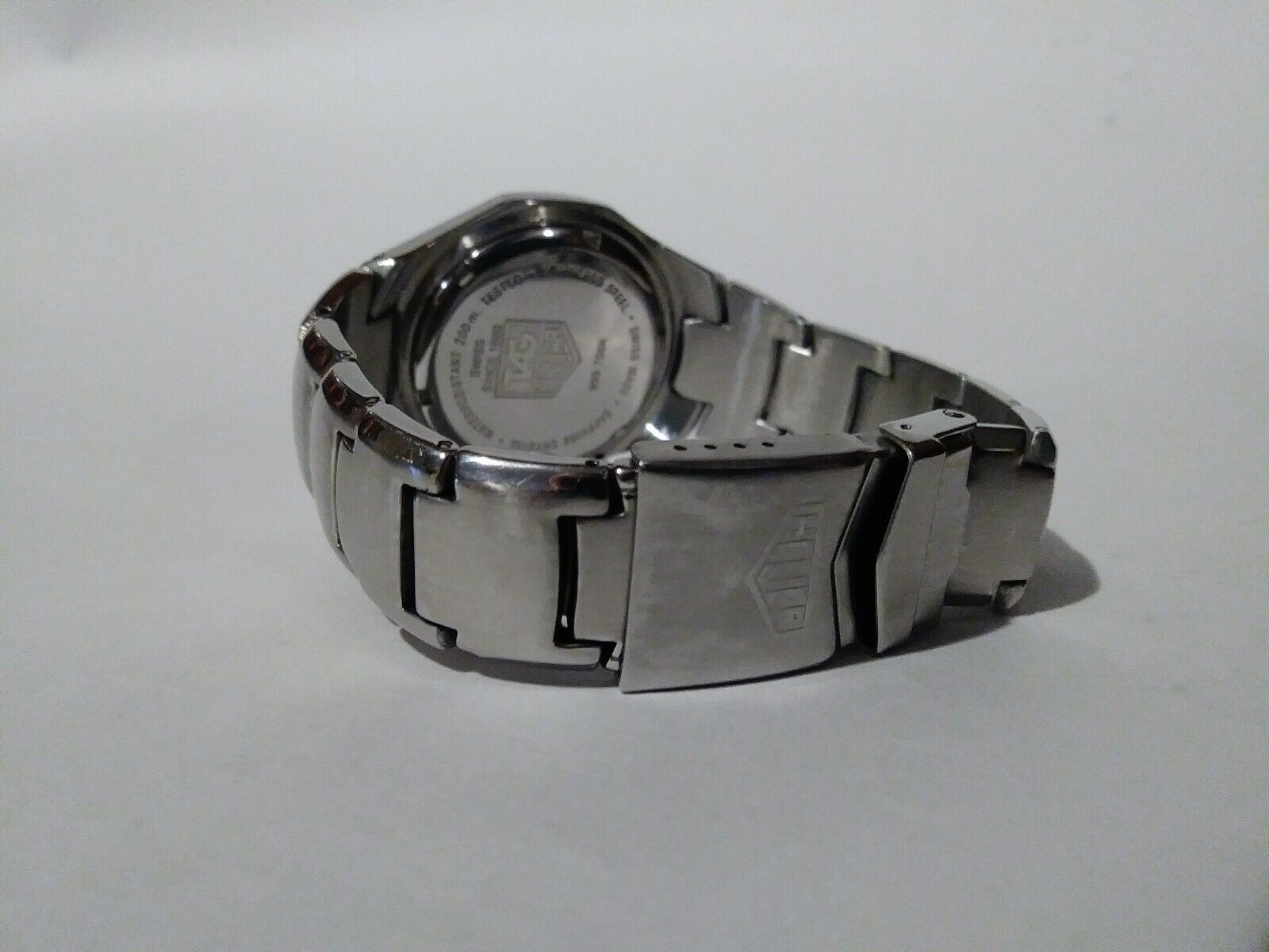 RARE TAG HEUER 999 706K STAINLESS STEEL SAPPHIRE WATER RESISTANT