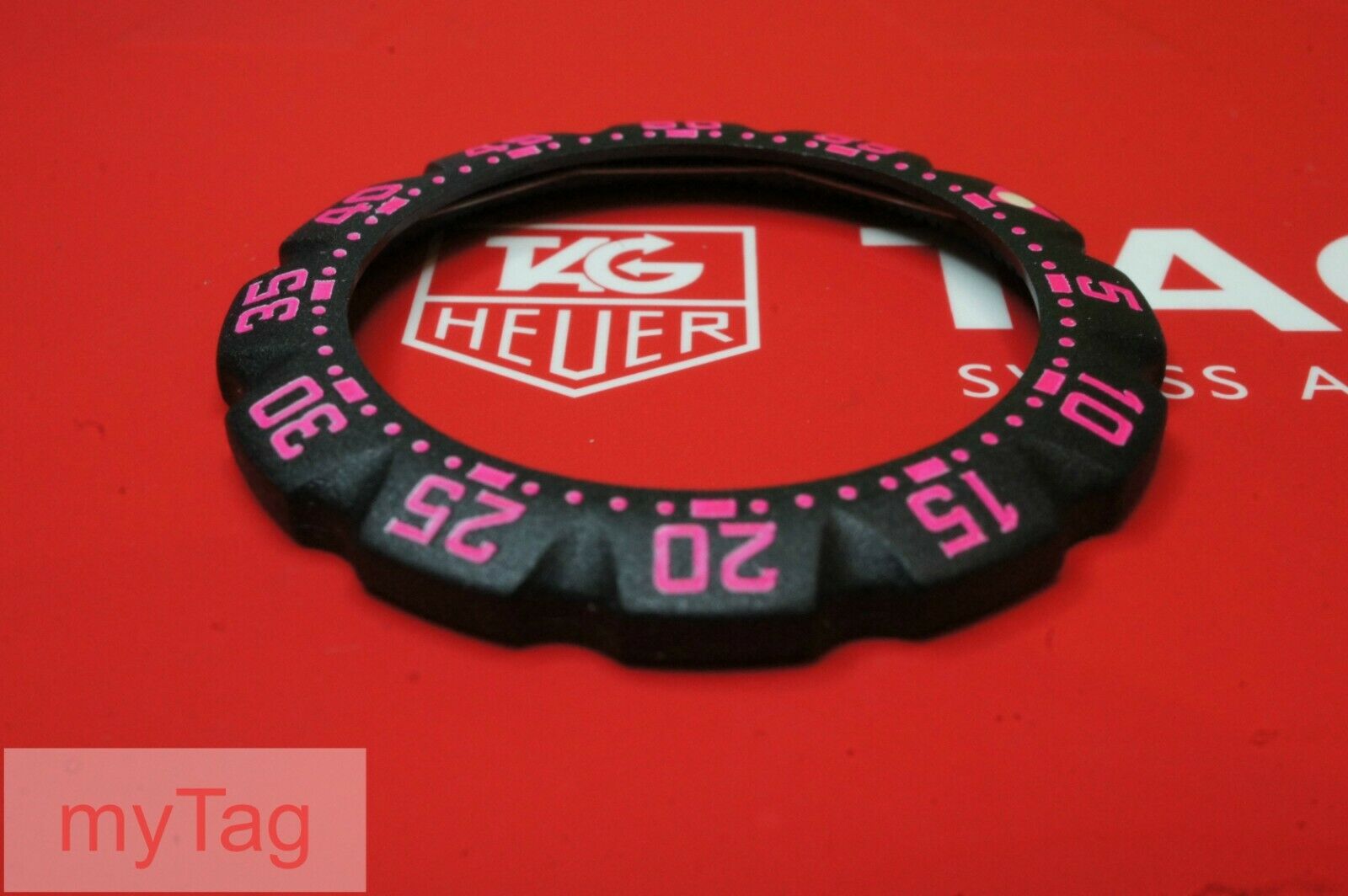 TAG Heuer F1 Midsize Pink Bezel WA1217 377.513 WatchCharts