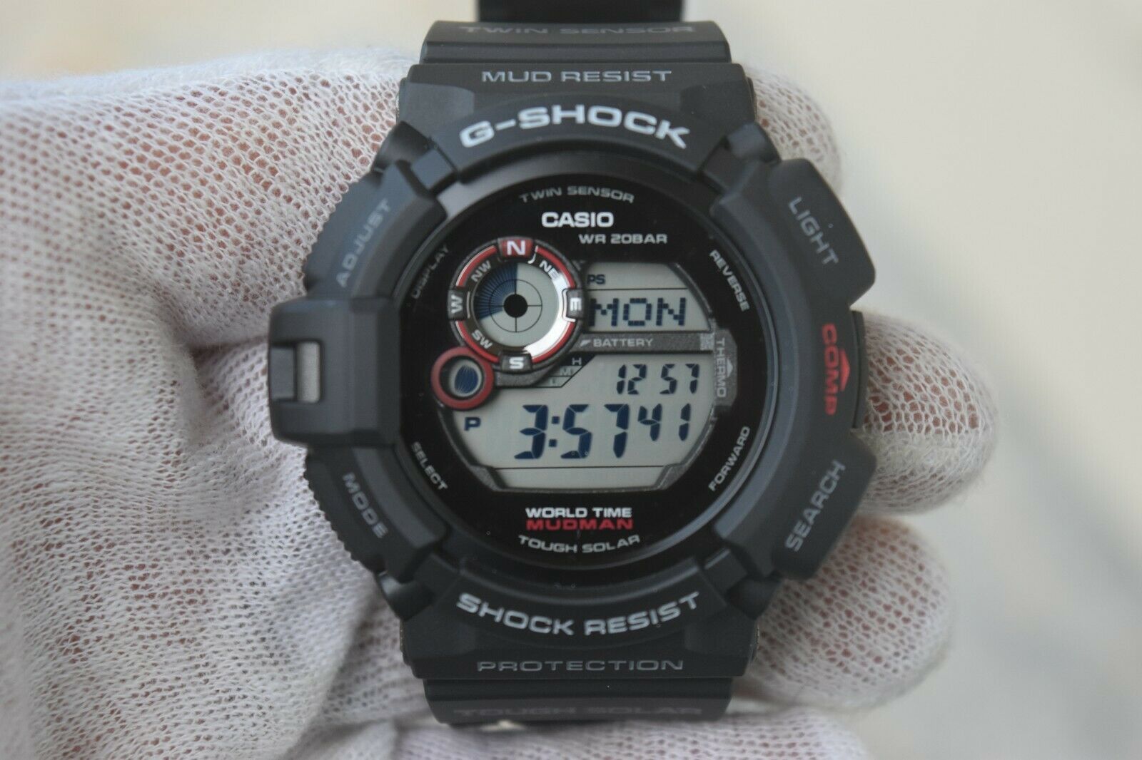 casio g shock moon phase