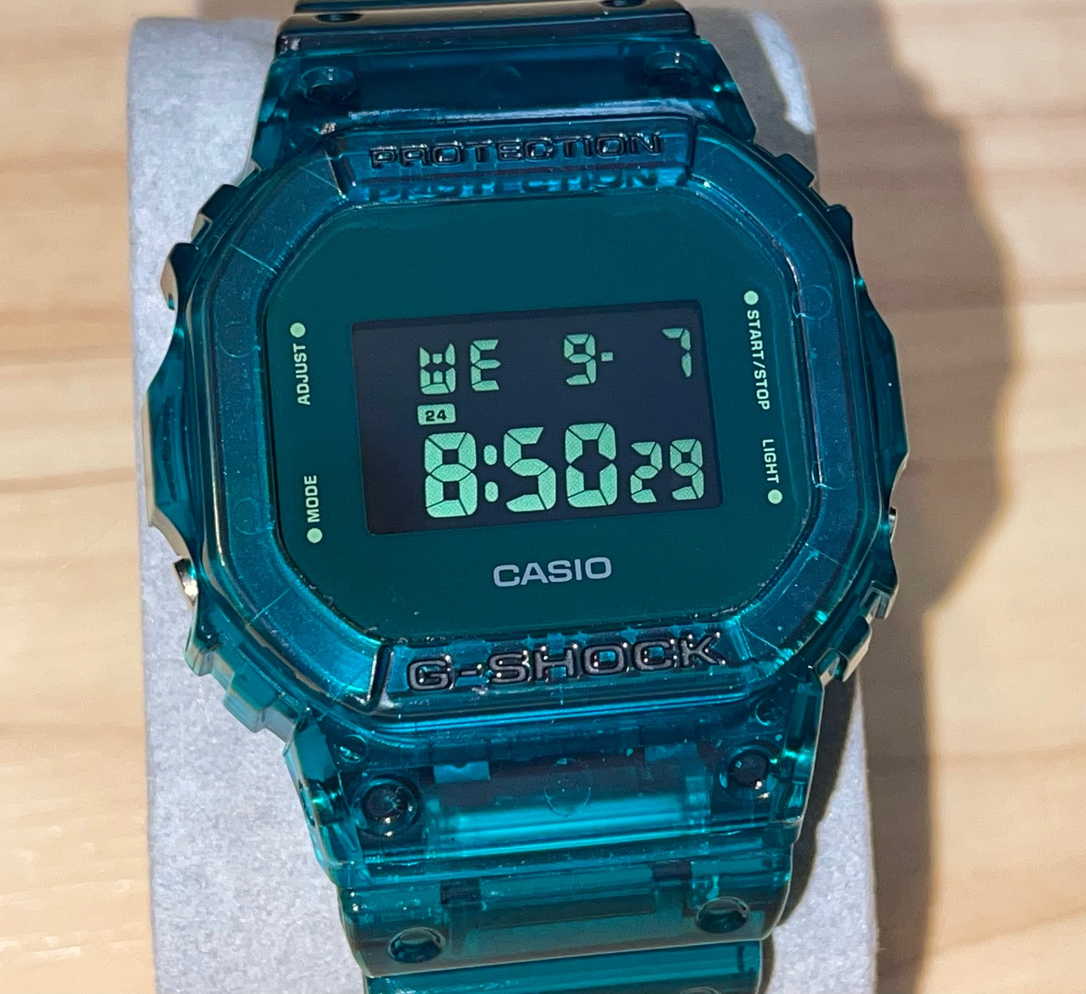 WTS] Casio G-Shock DW-5600SB-3 Green Skeleton Series Jelly Digital