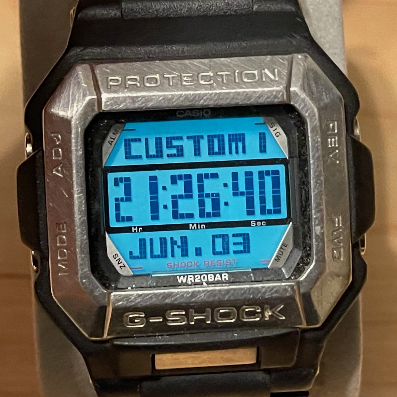 WTS] Casio G-Shock G7800-1 Positive Display Multiple Fonts &amp 