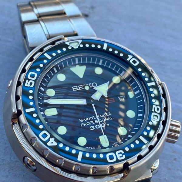 FS Seiko SBBN037 Blue Tuna with Bracelet and Strap | WatchCharts