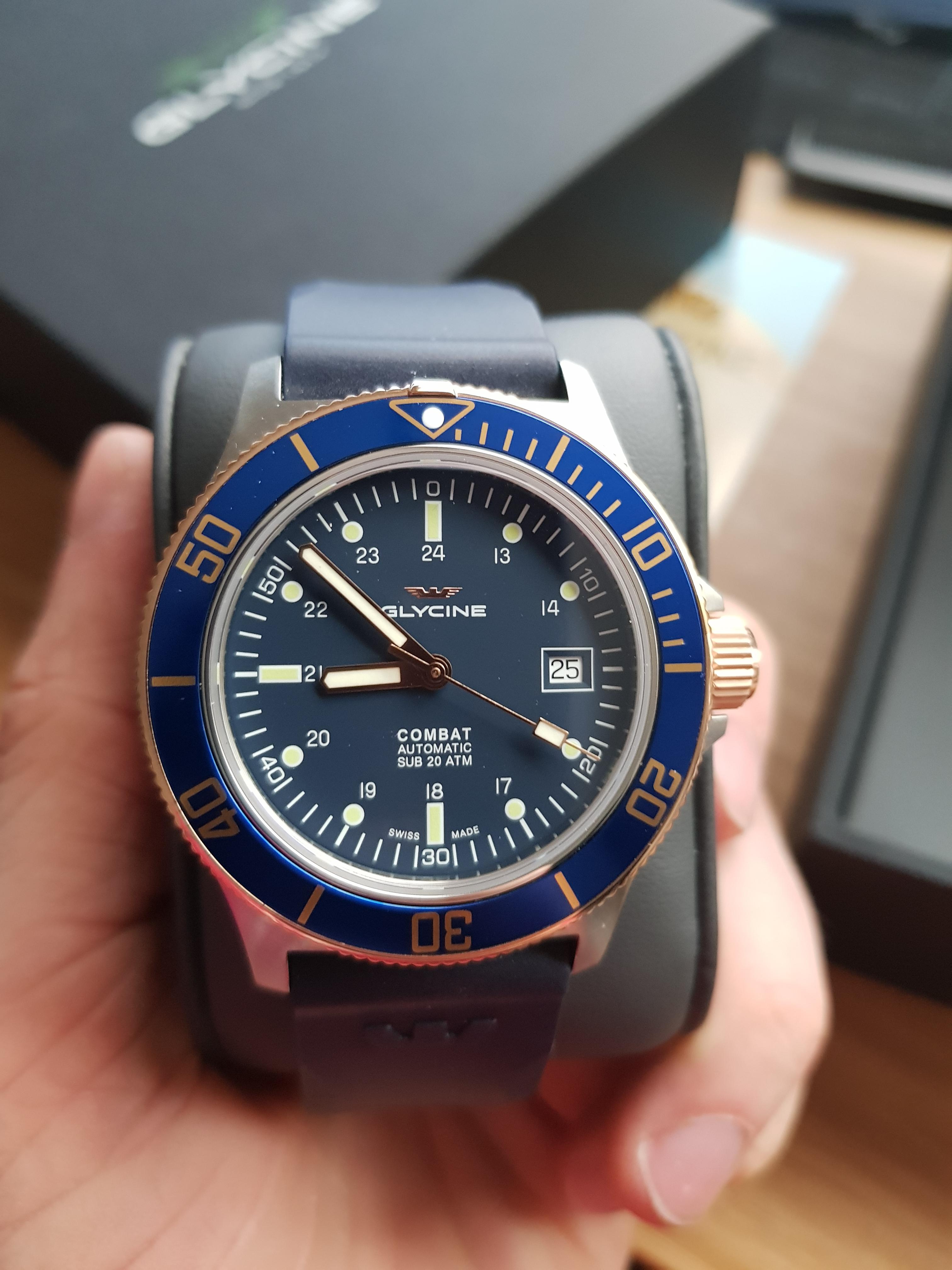 WTS Glycine Combat Sub GL0089 Like New WatchCharts