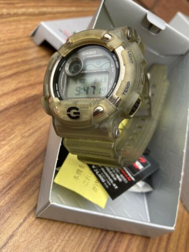 RARE Casio G-Shock DW-8600 MS-8T Fisherman Box Tag Papers Titanium