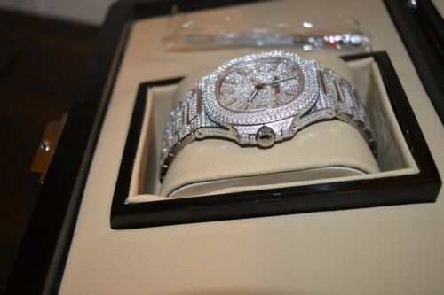 Patek philippe fully iced clearance out