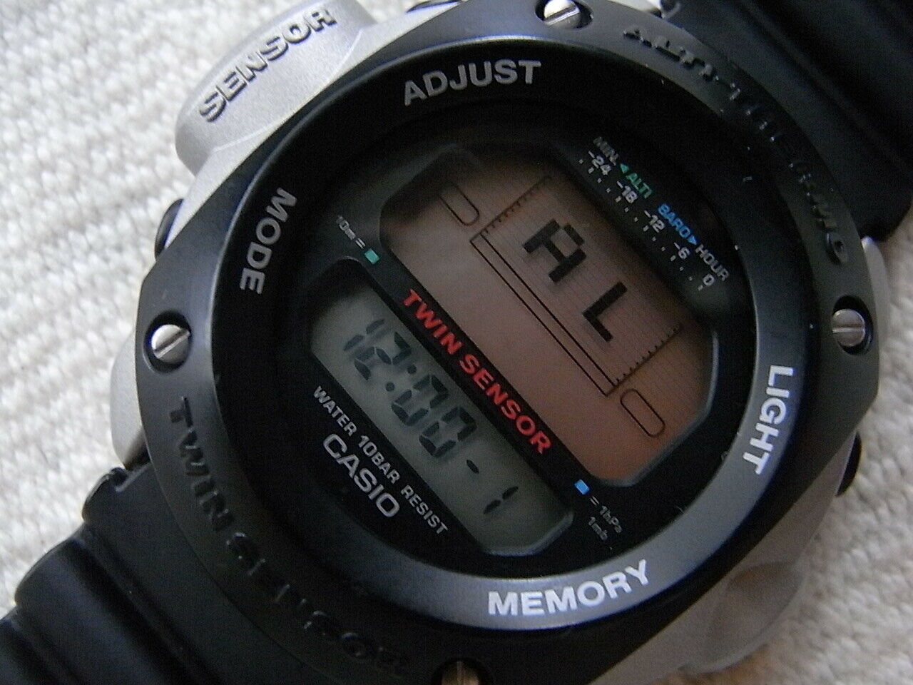 L*n様 CASIO PRO TREK TWIN SENSOR 腕時計 本体 【公式通販】