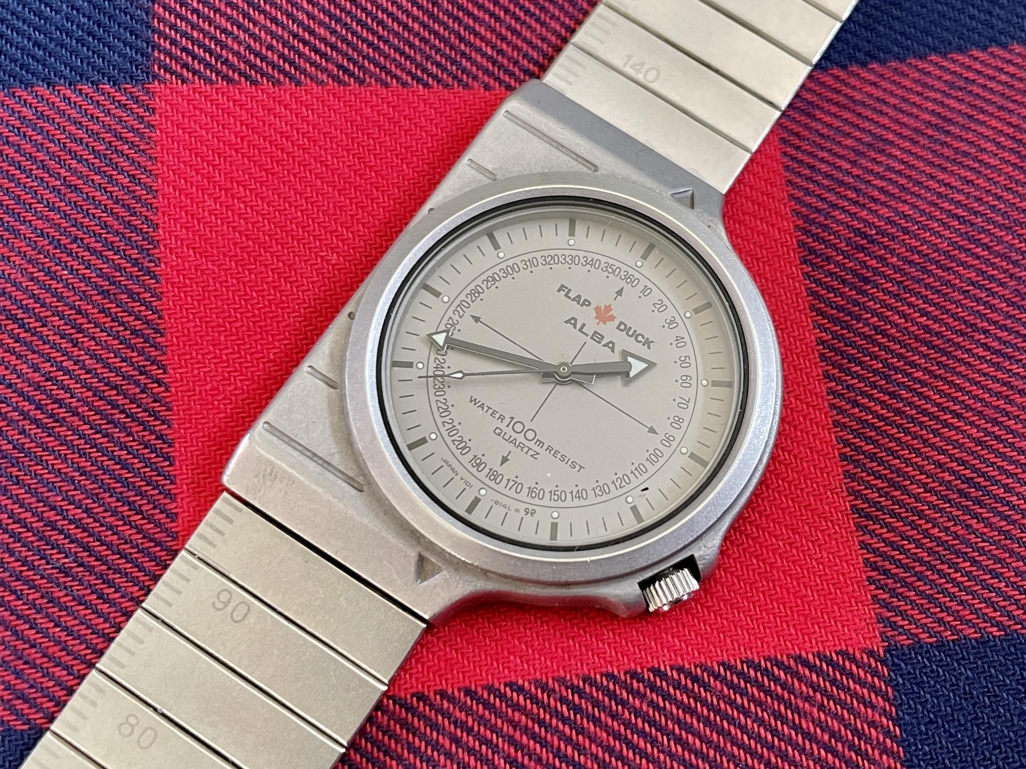 ■セイコーアルバ■FLAP DUCK Y101-6040■メンズ腕時計 wts-seiko-alba-flap-duck-