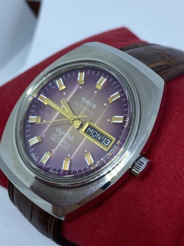 VINTAGE ORIS CRYSTAL incabloc 25 JEWELS WATCH SWISS MADE