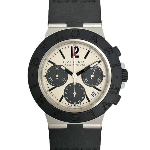 BVLGARI Bulgari aluminum Chrono Ref.BB40ATCH watch automatic winding Ti ...