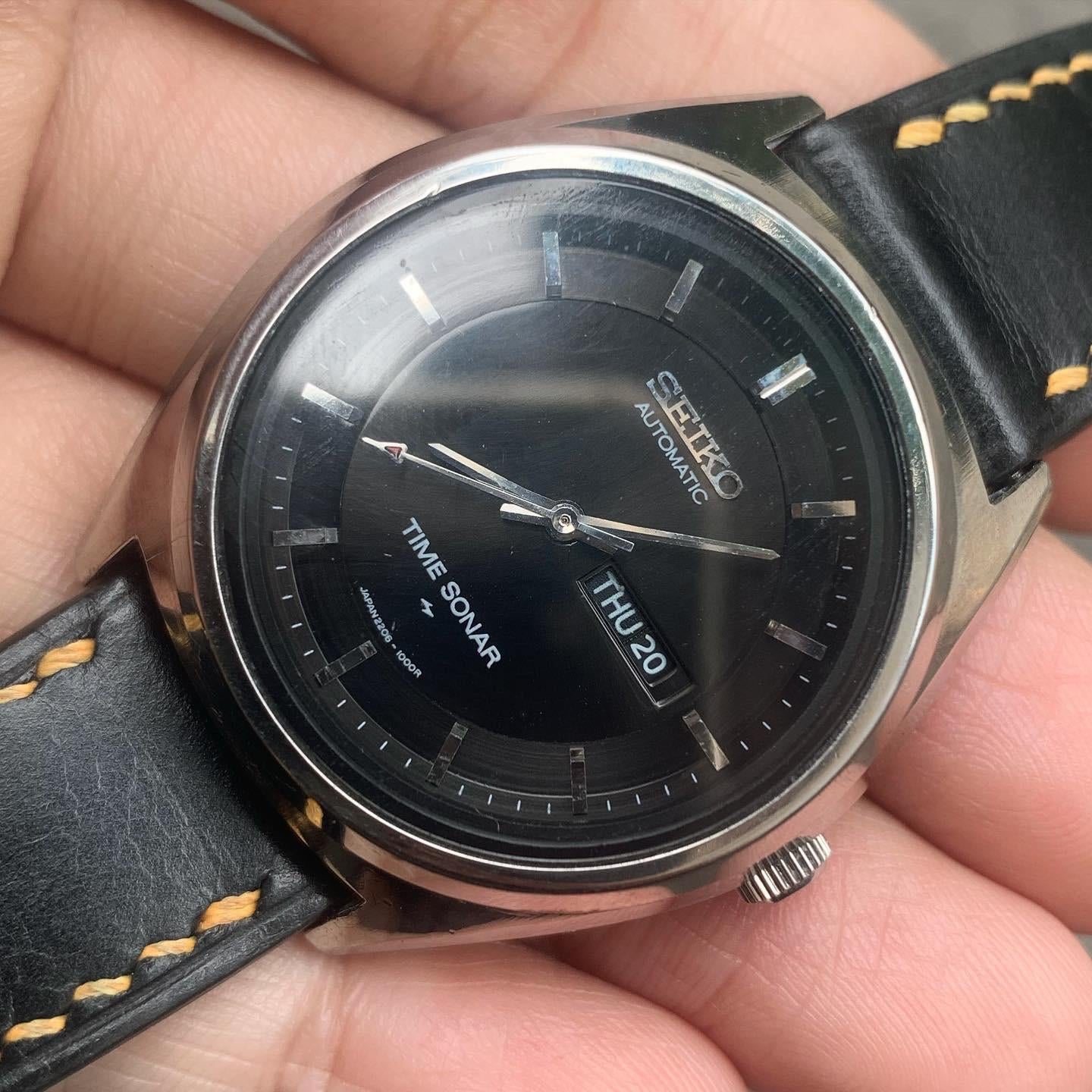 WTS] Vintage Seiko Time Sonar ref 2206-0690 hibeat | WatchCharts