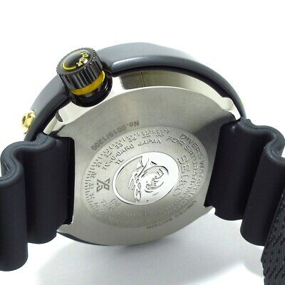 Auth SEIKO SB-A8/SR43SW / SBBN051 Black Rubber SS 0019/1200 Auth SEIKO SB-A8/SR43SW / SBBN051 Black Rubber SS 0019/1200