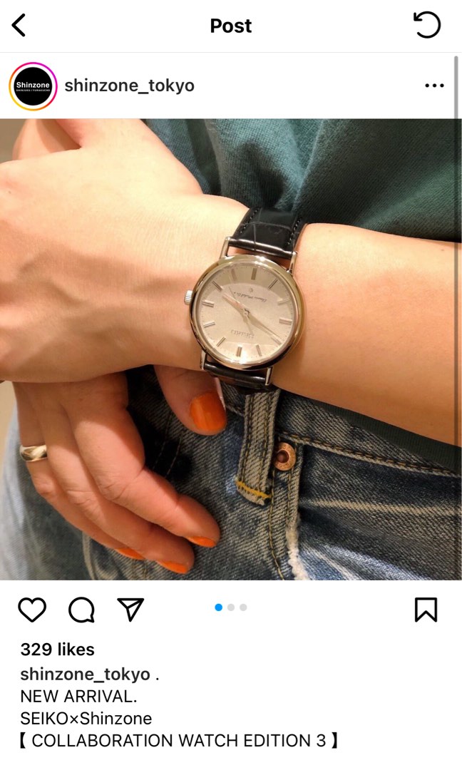 2年保証』 Shinzone SEIKO 腕時計 EDITION 6 - 時計