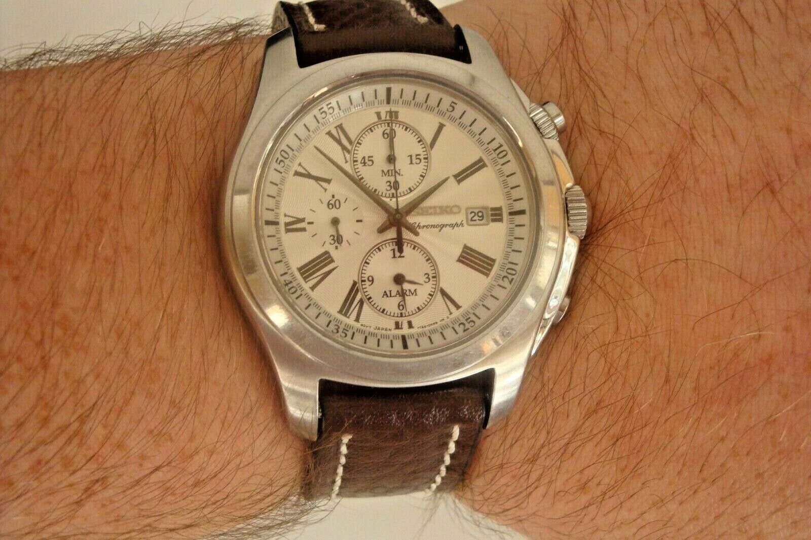 Seiko Executive Chronograph. 7t62 0KR0. Second gen. Gents watch