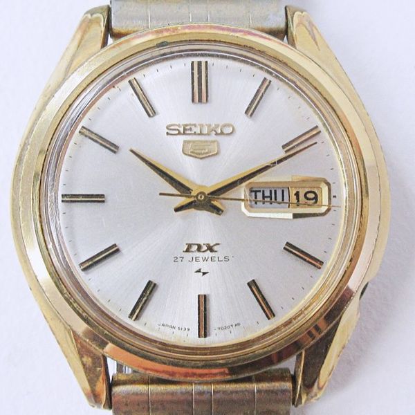 [Used] Seiko SEIKO 5139-7020 Five Deluxe 5 DX Watch Automatic Winding ...