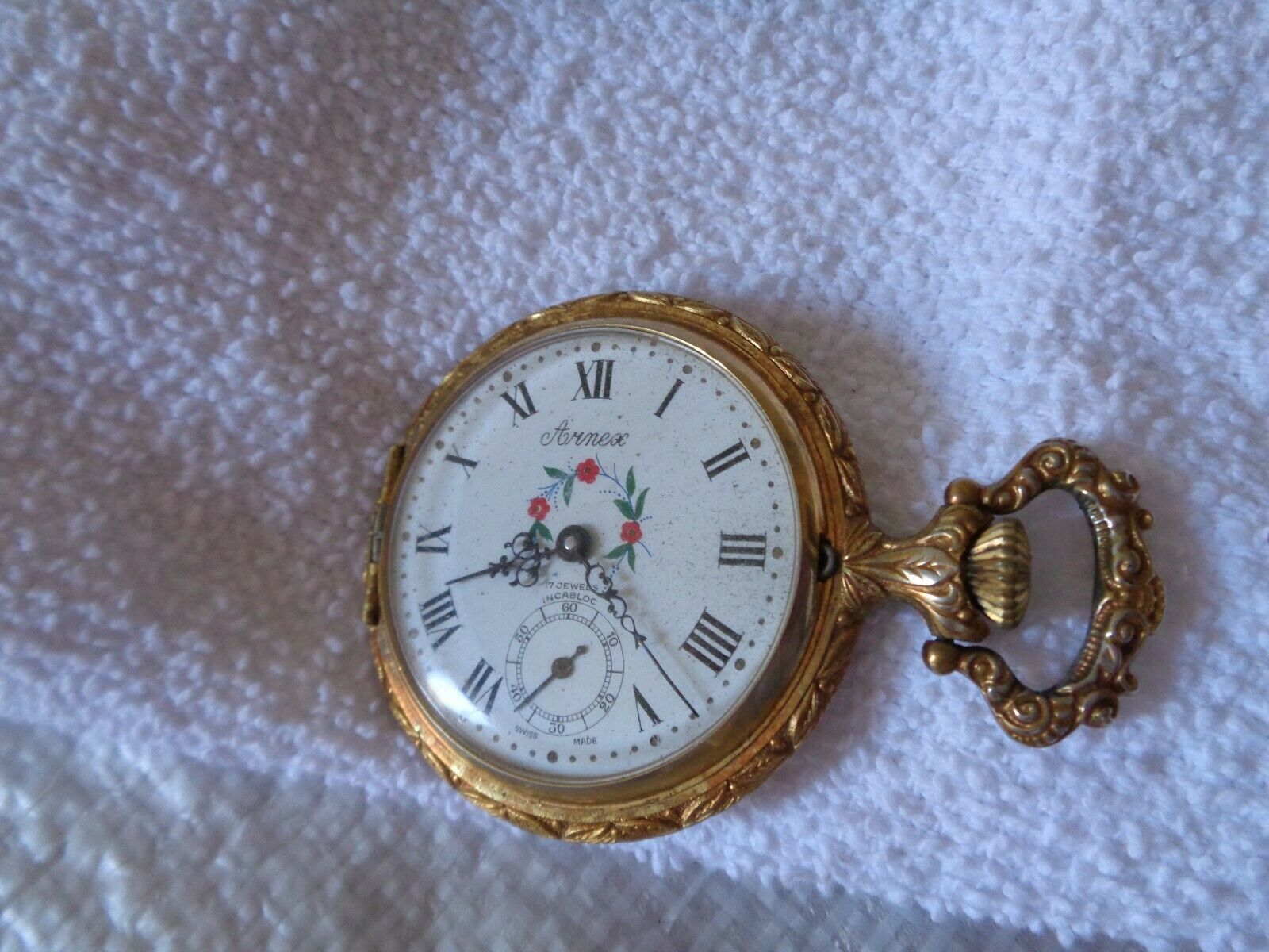 Arnex pocket watch 17 hotsell jewels incabloc