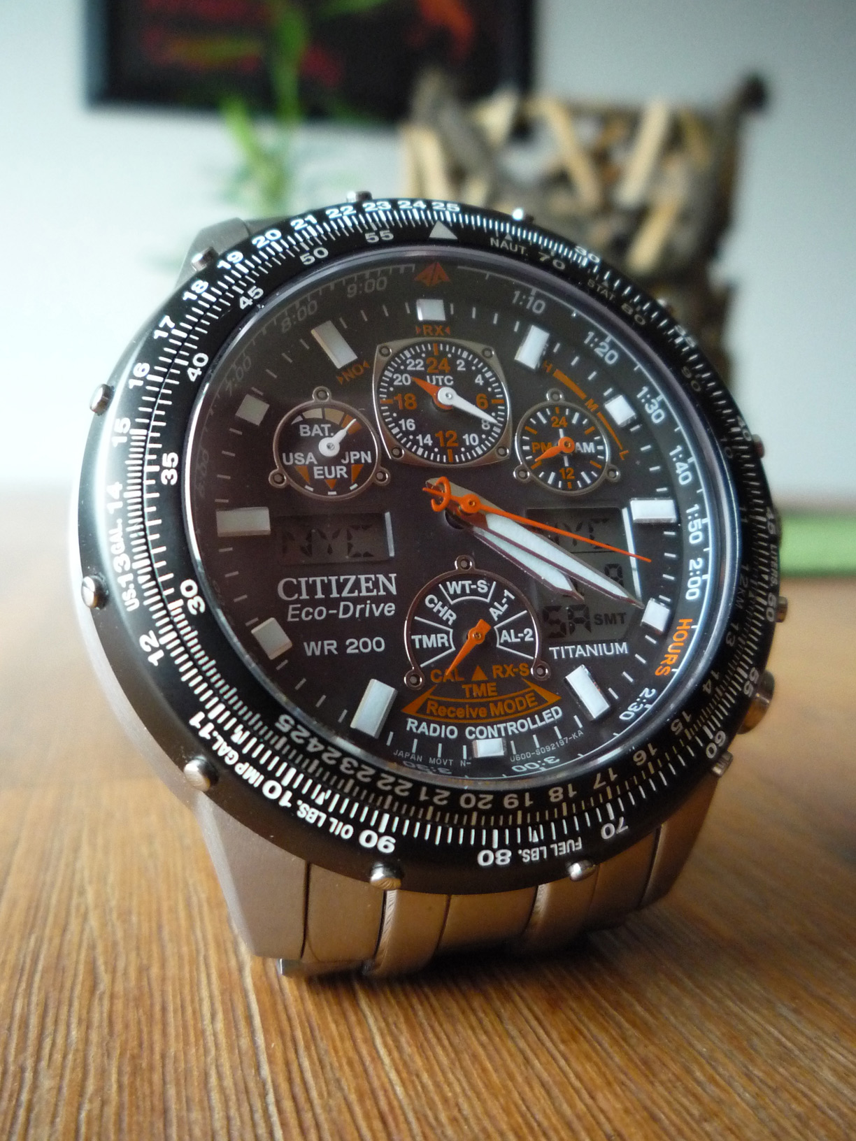 Citizen JY001050E EcoDrive Skyhawk AT Titanium + Sapphire Crystal 420; SOLD! WatchCharts